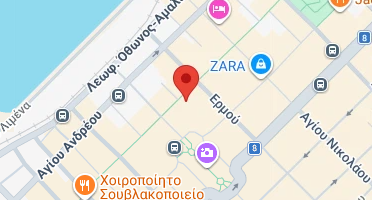 Location of business on map