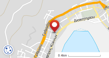 Location of business on map