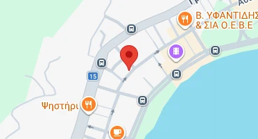 Location of business on map