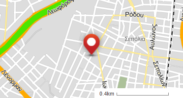 Location of business on map
