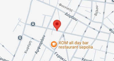 Location of business on map