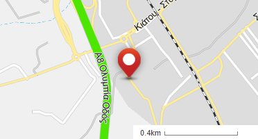 Location of business on map