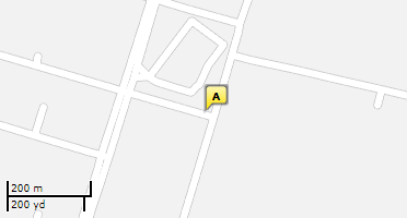 Location of business on map