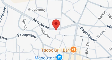 Location of business on map