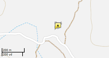 Location of business on map