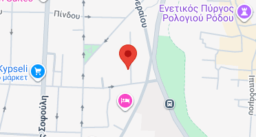 Location of business on map
