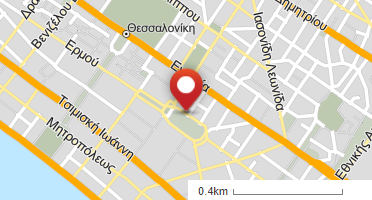 Location of business on map