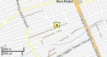 Location of business on map