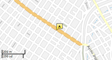 Location of business on map