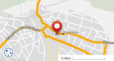 Location of business on map