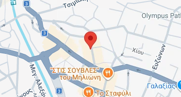 Χάρτης και σημείο της επιχείρησης