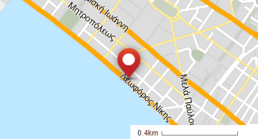 Location of business on map