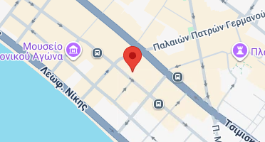 Location of business on map