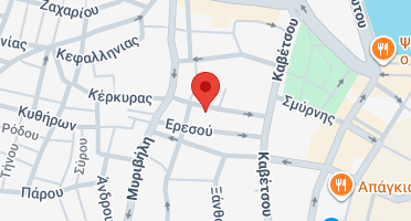 Location of business on map