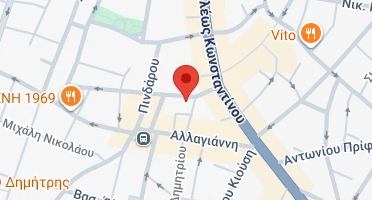 Location of business on map