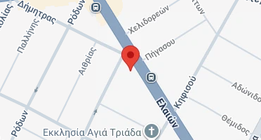 Location of business on map
