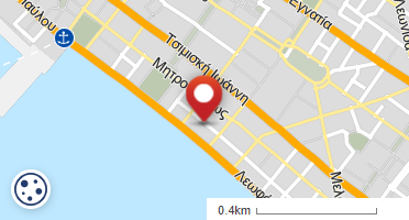 Location of business on map