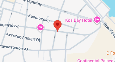 Location of business on map