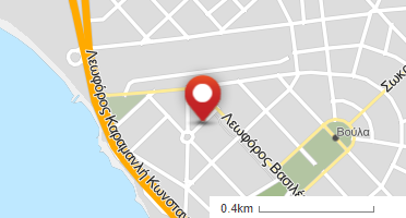 Location of business on map