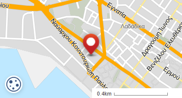 Location of business on map