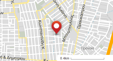 Location of business on map