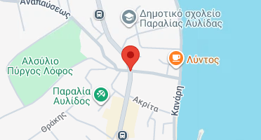 Location of business on map