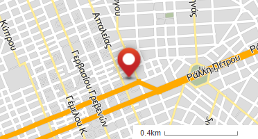 Location of business on map