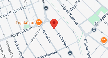 Location of business on map