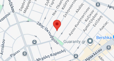 Location of business on map