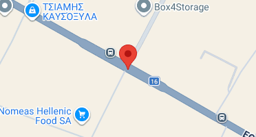 Location of business on map