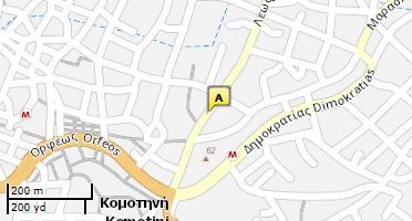 Χάρτης και σημείο της επιχείρησης