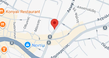 Location of business on map