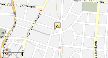 Location of business on map