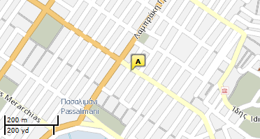 Location of business on map