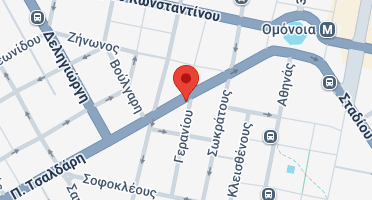 Location of business on map