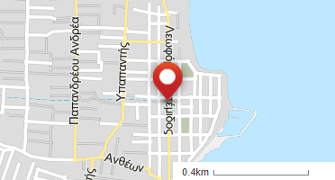 Location of business on map