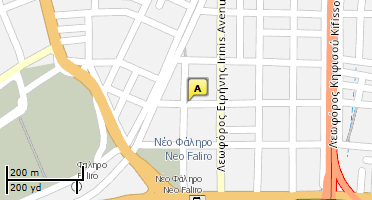 Location of business on map