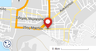 Location of business on map