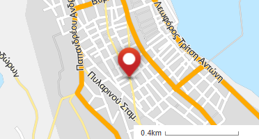 Location of business on map