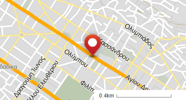 Location of business on map