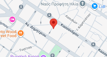 Location of business on map