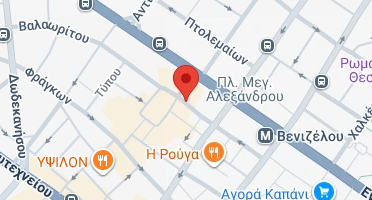 Location of business on map