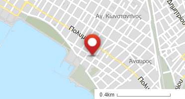 Location of business on map