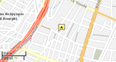 Location of business on map