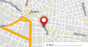 Location of business on map