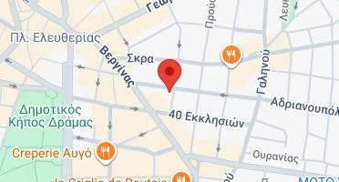 Location of business on map