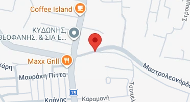 Location of business on map