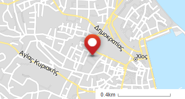 Location of business on map