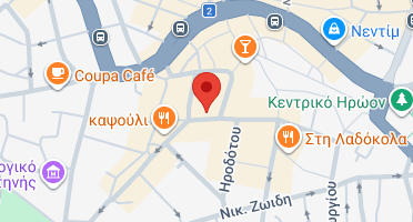 Location of business on map
