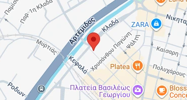 Χάρτης και σημείο της επιχείρησης